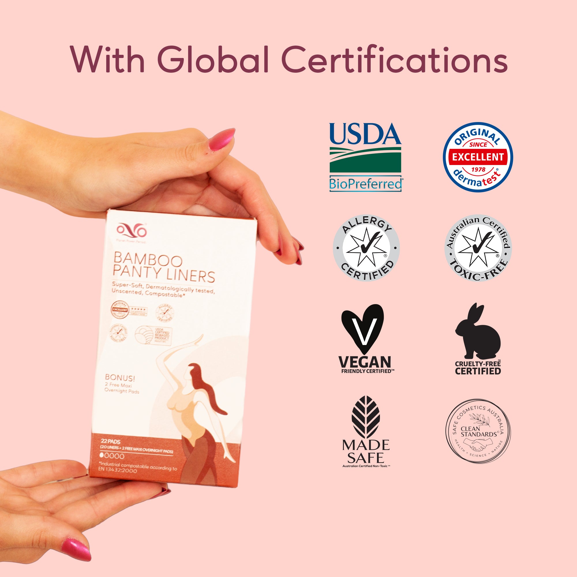 OVO Bamboo PANTY LINERS